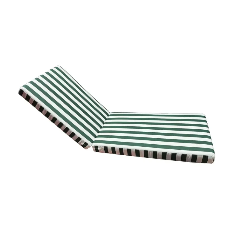 Hodon High End Atmospheric Modern Outdoor Striped Waterproof,Sunscreen,Resistant Beach Lounge Chair Mat