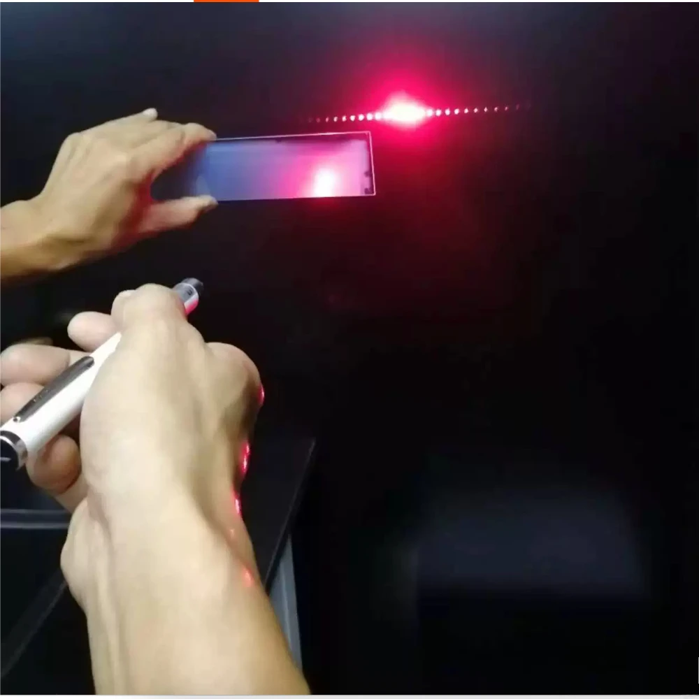 New One-Dimensional Holographic Diffraction Grating 40 Lines 20x20x2mm Optical Component for Laser Spectral Decomposition