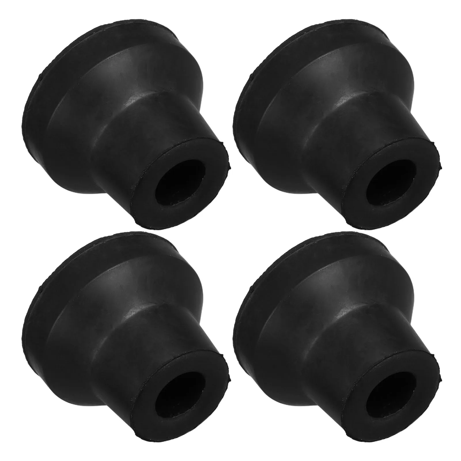

4pcs Four Legged Walking Stick Cane Replacement Tip Protector Rubber Caps Crutch Feet Covers Walker Non Slip Furniture Legs