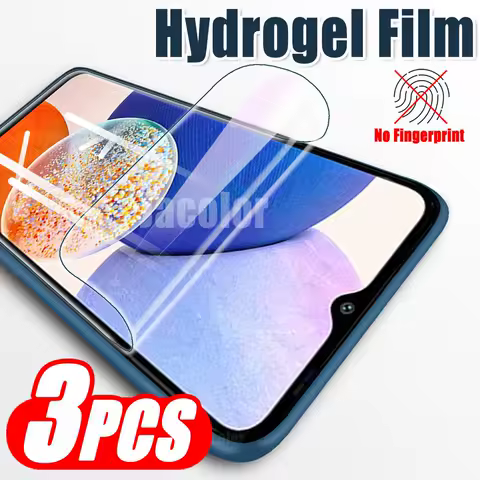 3PCS Screen Protector For Samsung Galaxy A14 A13 A24 A23 A22S A34 A33 A32 A54 A52S Water Gel Film Hydrogel Safety Film Not Glass