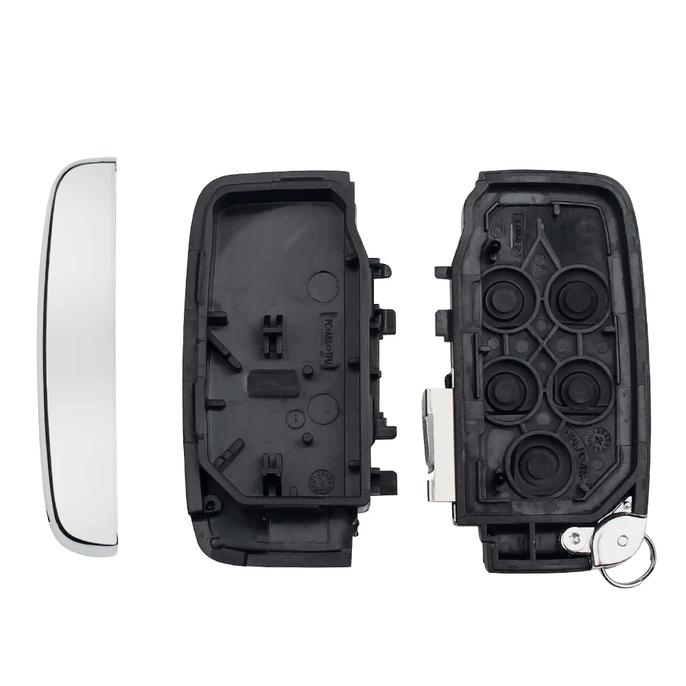 KEYYOU New Replacement Car Key Case Cover For Land Rover Evoque Discovery 4 Rover Evoque For XE XFL et Jaguar Freelander