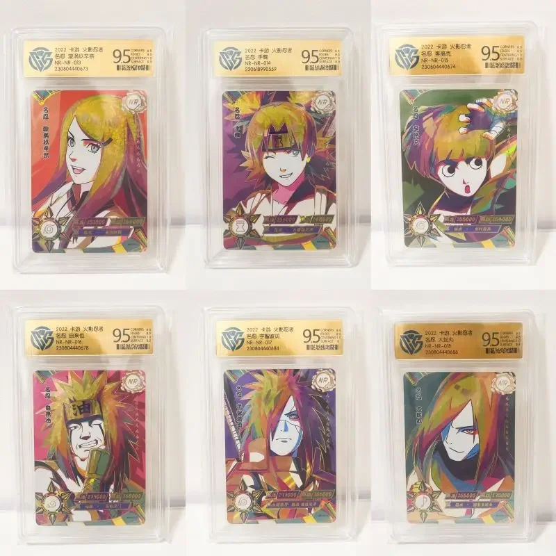 

KAYOU Naruto NR Card 9.5 Graded Rating Card Naruto Tier 3 Wave4 Anime Uchiha Madara Jiraiya NR 9.5 Collection Card