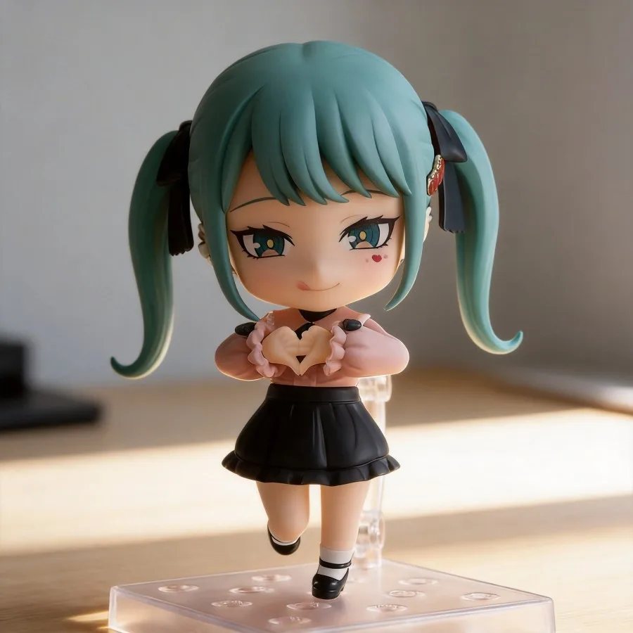 ねんどろいど-2239-初音ミク-ヴァンパイアバージョン-vocaloid-アクションフィギュア-組み立てモデル-アニメコレクタブル-10cm