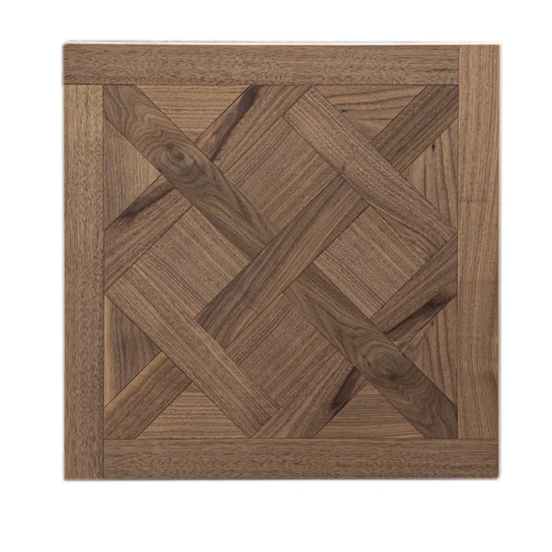 

Паркетная доска для теплого пола 800 евро/м², французский стиль, черный орех, Версаль, многослойный массивный паркет из березы.