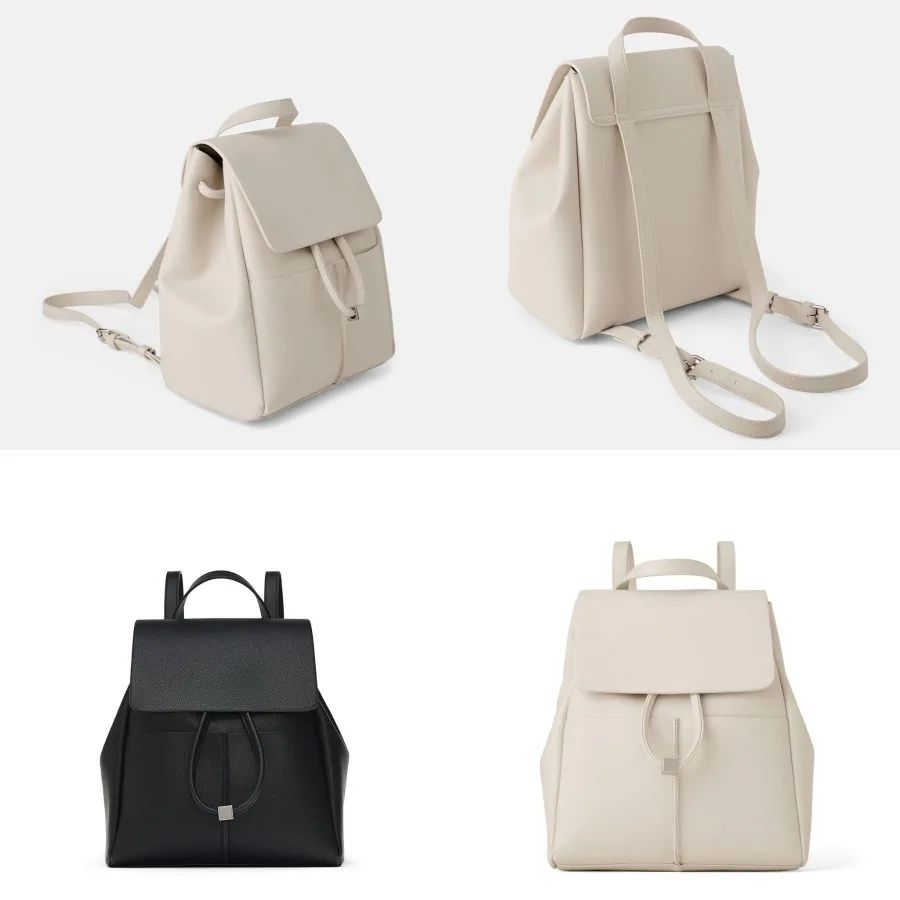

【New style】Backpack women's niche casual travel backpack Korean style simple large-capacity schoolbag all-matching computer bag
