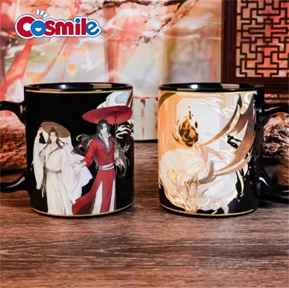 

Heaven official’s blessing Mug cup anime products accessory Xielian Huacheng tian guan ci fu cartoon characters TGCF Ceramic cup