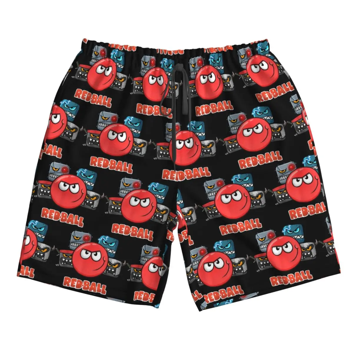 Red Ball 4 - The Crew Trunks Pantaloncini da surf da spiaggia Pantaloni casual da uomo estivi da nuoto ad asciugatura rapida