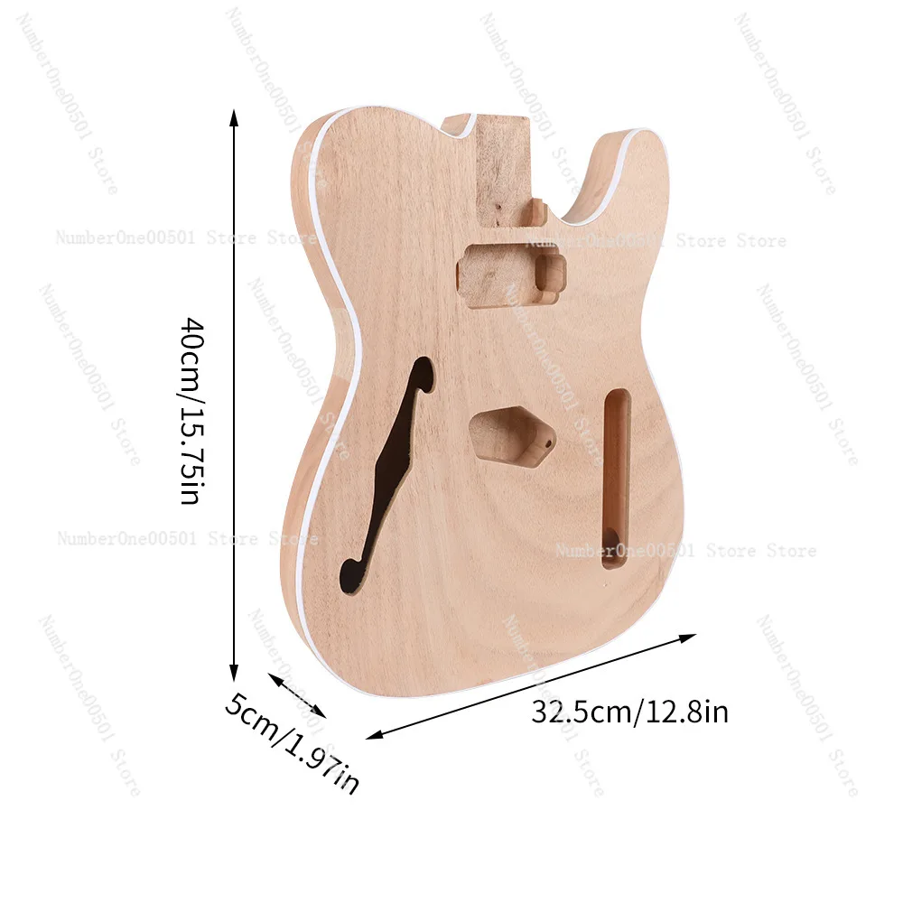 

​Electric Guitar Body Mahogany DIY I4401 TL-F30 Model for Rock Music Replacement