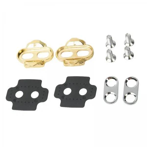 5x Bike Cleats for Shoes with Locking Mechanism for Various Environments