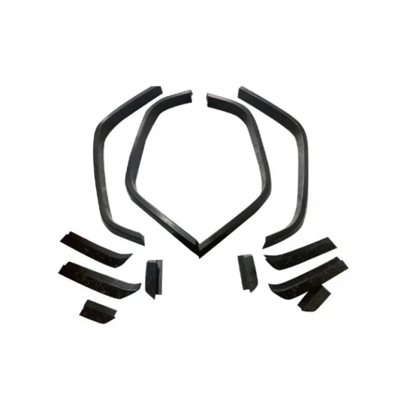 

High Quality Carbon Fiber Wheel Eyebrow Side Plate Wide Body Kit Car Exterior Accessories