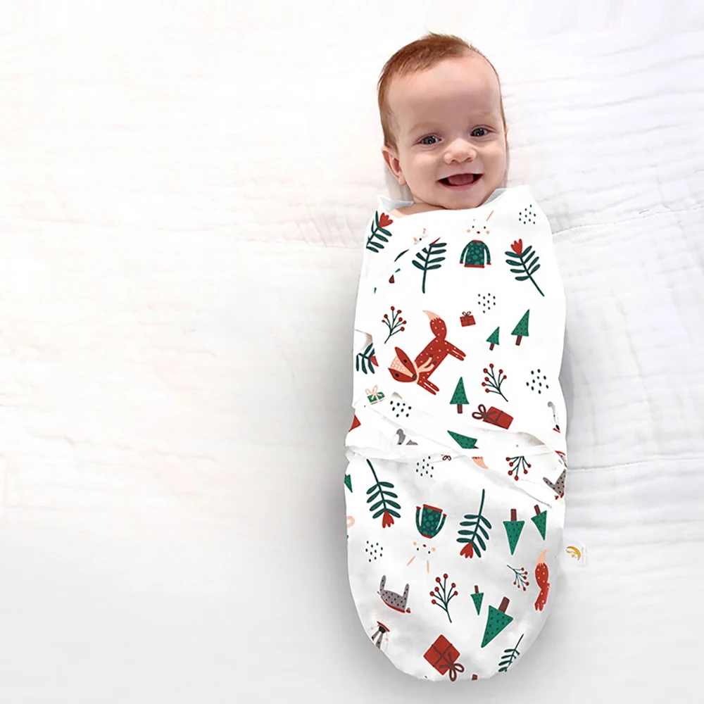 

Babies Swaddling Cloth Pure Cotton Newborn Anti-kick All-Season Wrap For Baby To Prevent Fright
