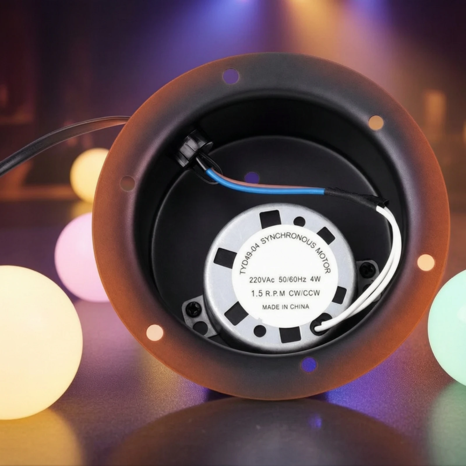 Mirror Ball Motor 220V Disco Ball Motor Rotator Professional-Grade Easy Installation for DJs, Party