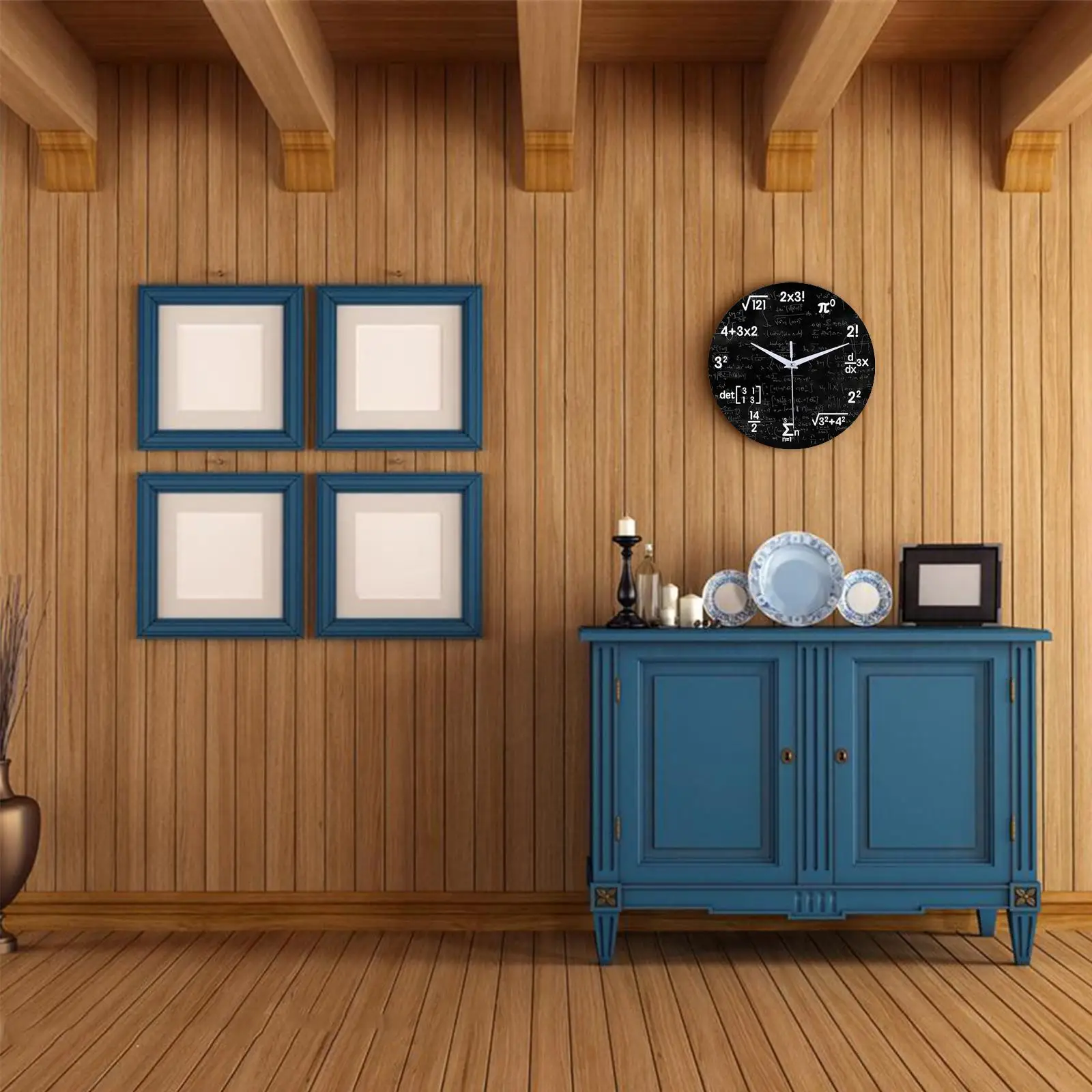Round Wall Clock 12