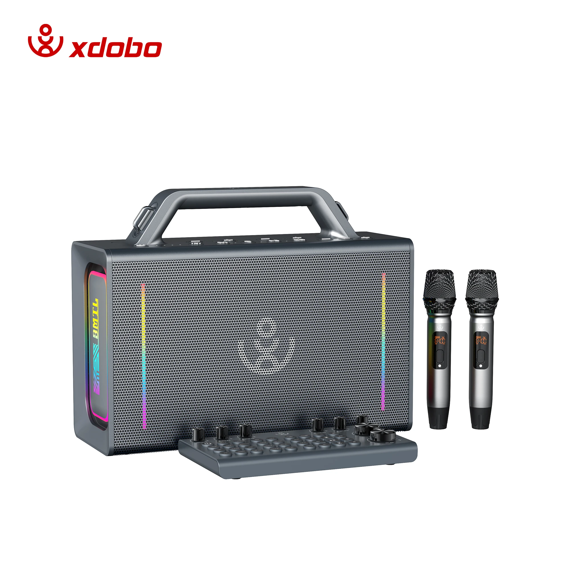 Xdobo Party Play 200W High Power Portable Speaker Waterproof Large 20000mAh Battery RGB LED Light Speaker For Mobile Phone