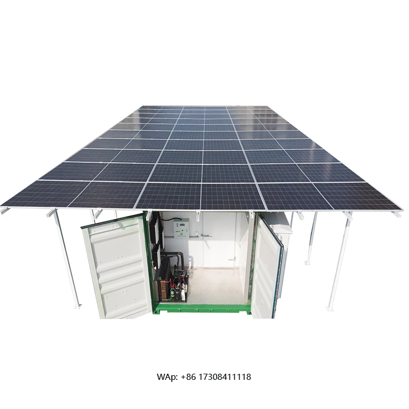 Walk in Freezer Movable Cold Storage Container Solar Powered Cold Room