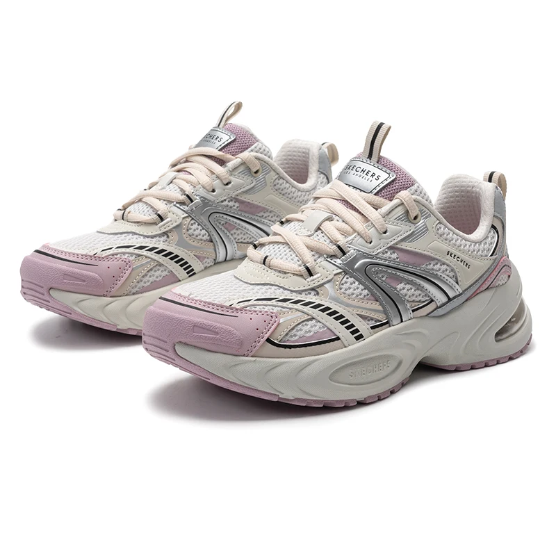 

Женские кроссовки Skechers, удобная обувь для папы на толстой подошве, увеличивающая рост, повседневная обувь 177606-Ntpk