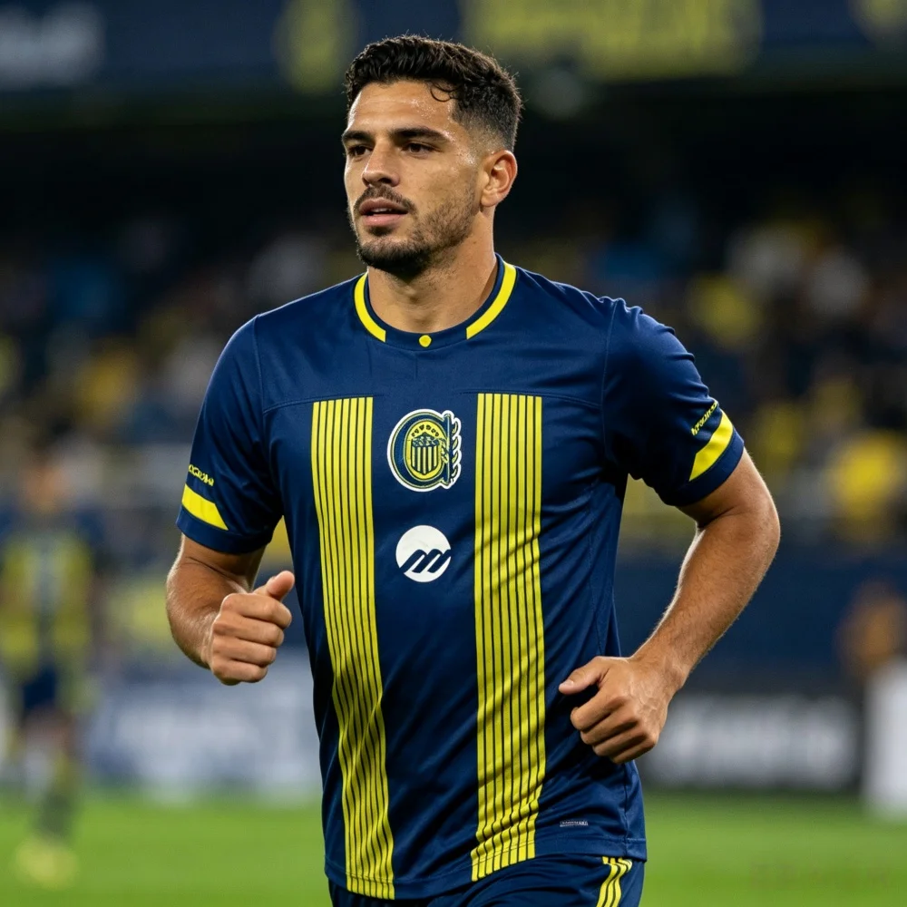 Camiseta Deportiva de Fútbol Argentina Rosario Central 2026, Impresión 3D, para Adultos y Niños, Secado Rápido, Suave y Ligera, para Verano