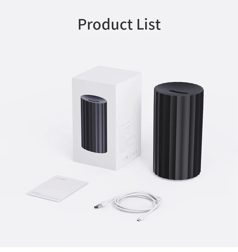 휴대용 USB LED 불꽃 가습기 아로마 테라피 디퓨저, 홈 오피스 자동차용 7 색 아로마 디퓨저