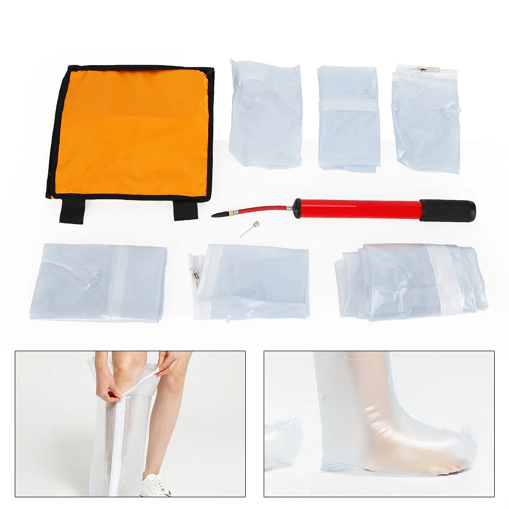 Inflatable Air Splint Emergency Kit, Hand, Wrist, Arm, Leg, Ankle, First Aid