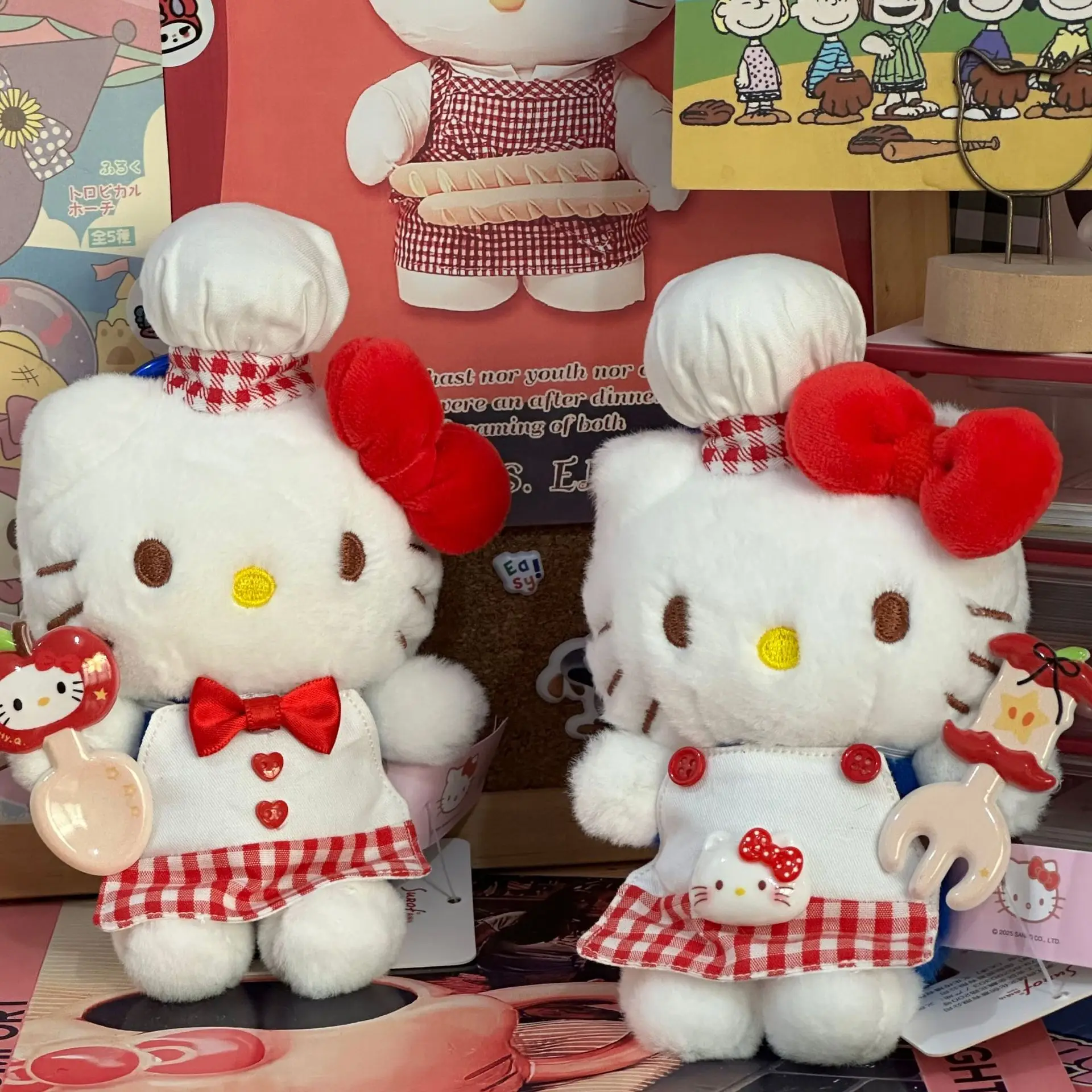 ハローキティぬいぐるみペンダントかわいい人形おもちゃキーホルダー女の子バックパック装飾ギフト