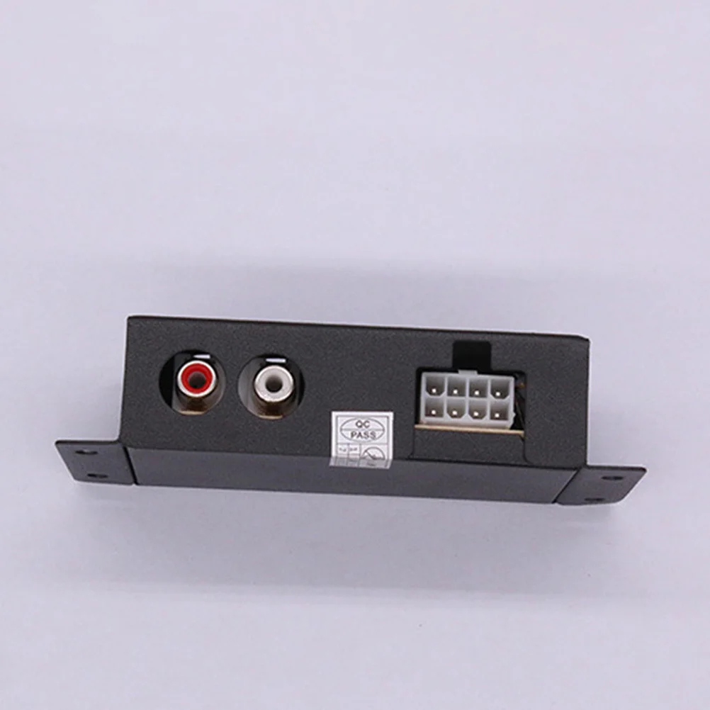 

1Set Audio Converter High to Low Frequency Conversion Tool Practical Durable ABS Iron Rubber Copper Easy Install Operate Volume