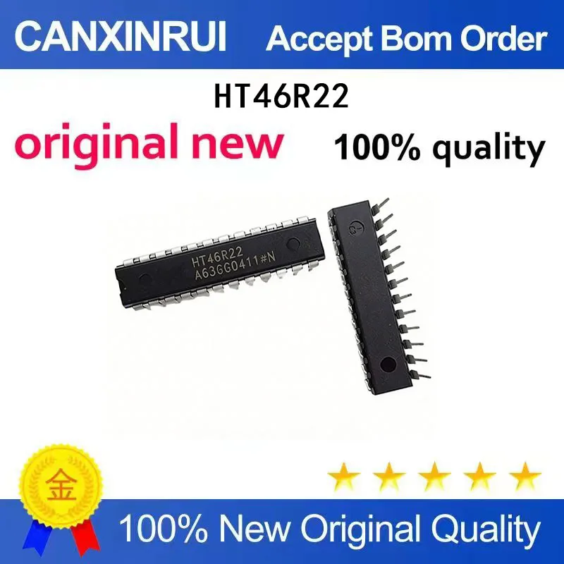 

(5-100 Pieces) Brand new original HT46R22 46R22 DIP chip IC in stock