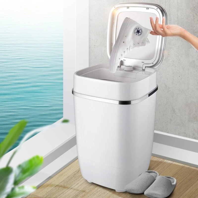 

Мини-полуавтоматическое средство для чистки обуви: идеально подходит для студентов с мягкой щеткой для стиральной машины для парусиновой обуви.