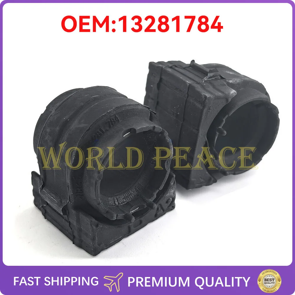 

2PCS Front Axle Anti-roll Bar Bushing Kit Bushing isolation Stabilizer Rubber For Chevrolet Cruze Opel ASTRA 13281784