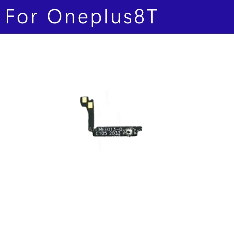 

Шлейф кнопки управления питанием и громкостью для OnePlus 8T, запчасти для кнопок включения и регулировки громкости