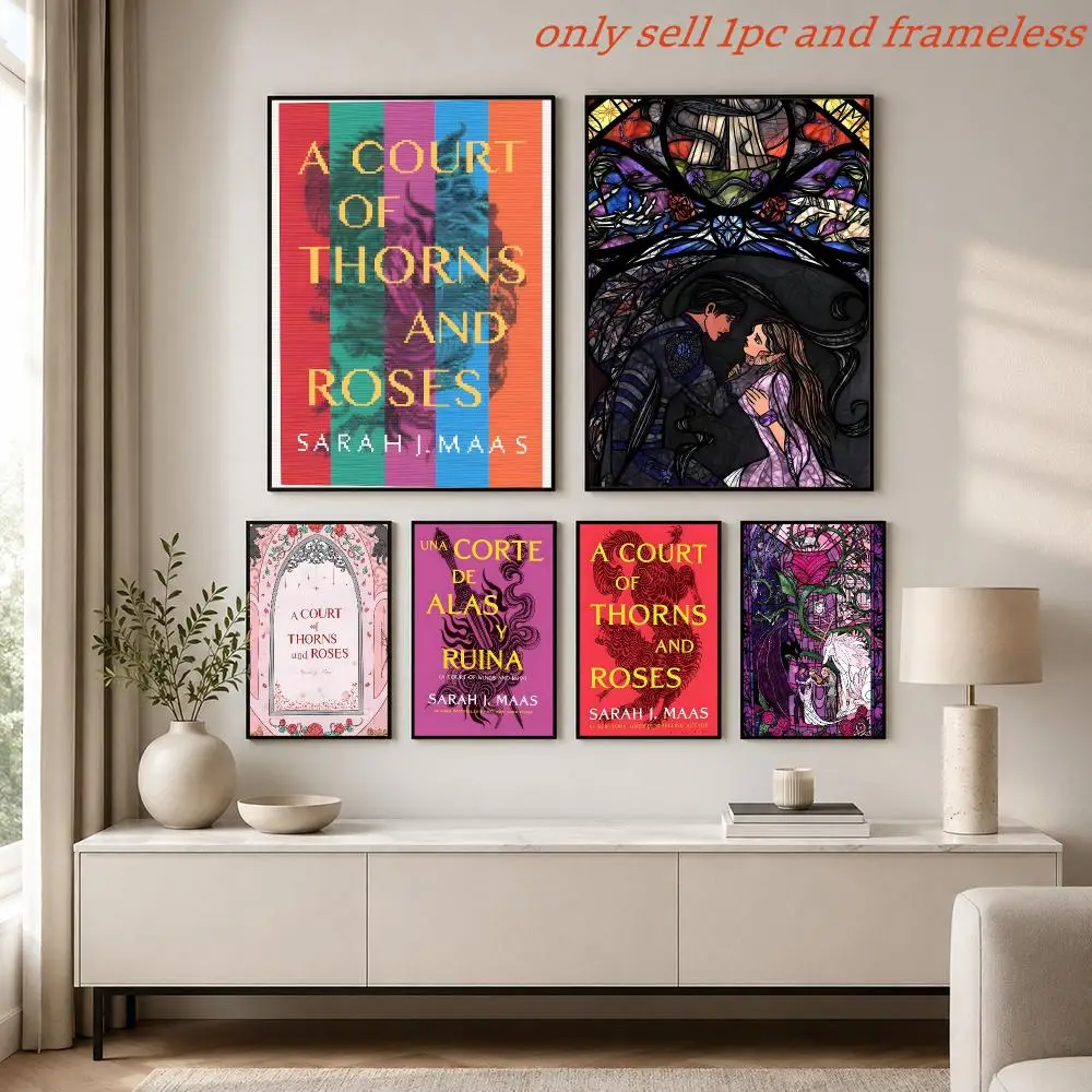 Comic A-A Court of Thorns and Roses Poster Painting Prints Wall Art Picture Film Room Home Bar Cafe Decor Mural