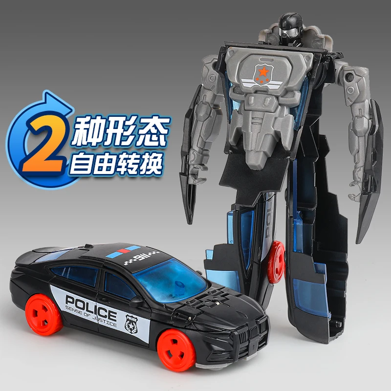 Kinderspeelgoed Desktop Ornament Automodellen Tanks Dinosaurus Transformaties Robots Speelgoed