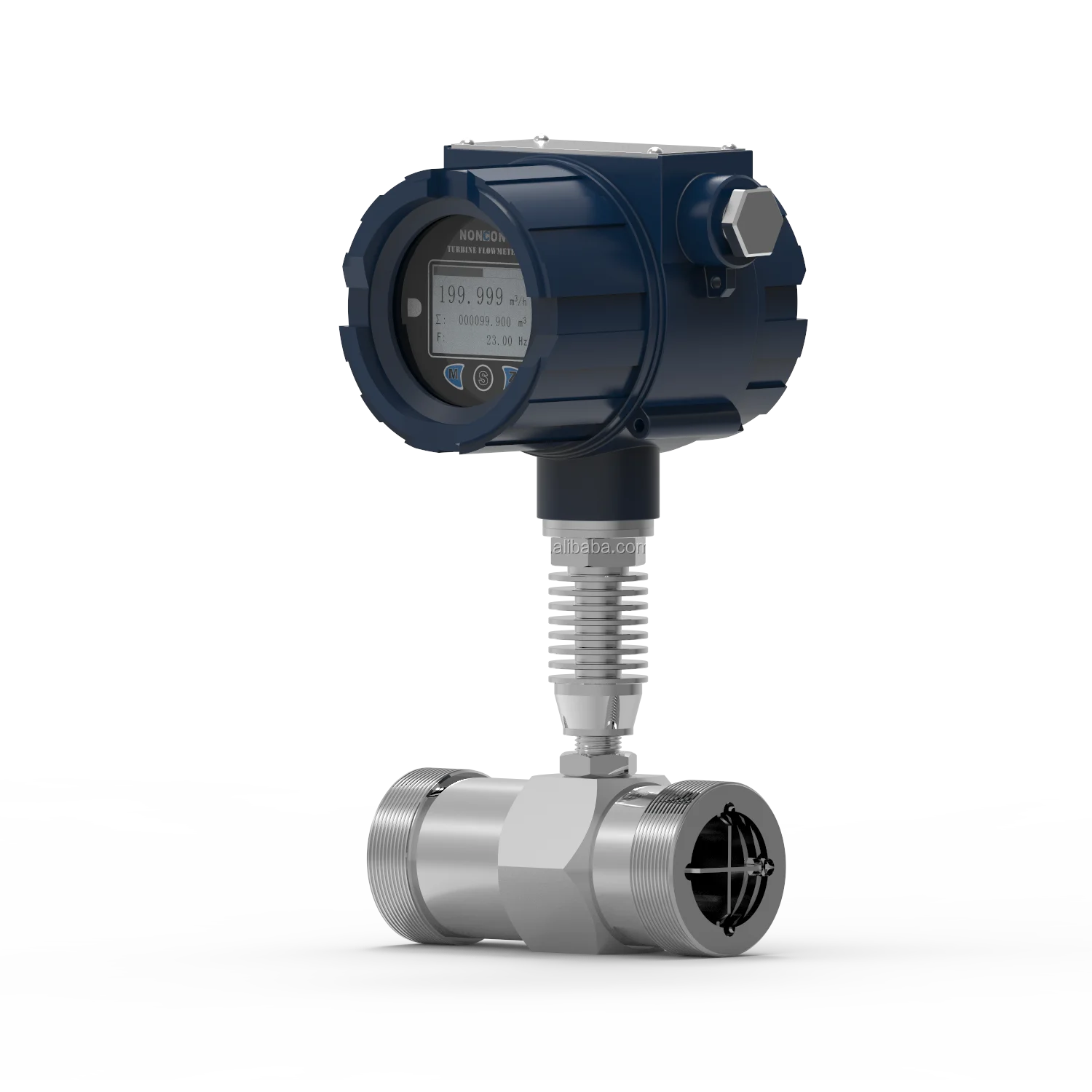 New and good selling stainless steel water meter Milk  Flow Meter Sensor smart Indicator Bean Oil Flow Meter