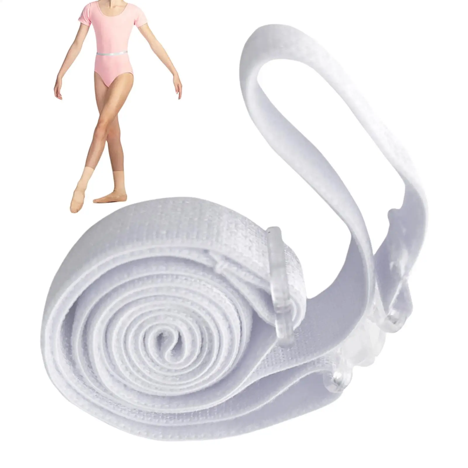 Ballet Dance Solid Color Belt Grading Belt Adjustable Art Exam Competition Breathable Belt Elastic Suitable For Exams