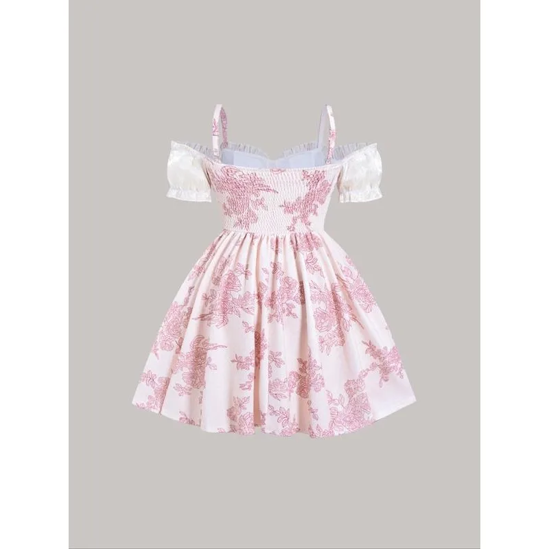 X7823 Coppia abiti coordinati Felpa casual con stampa floreale da donna Svel Top Quali Materiale Stagione primaverile Nuovo arrivo