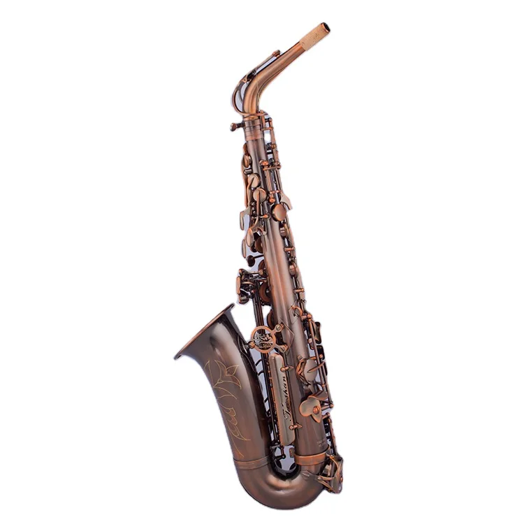

Saxophone Alto With Antique Copper Music Instrument Alto Saxophone