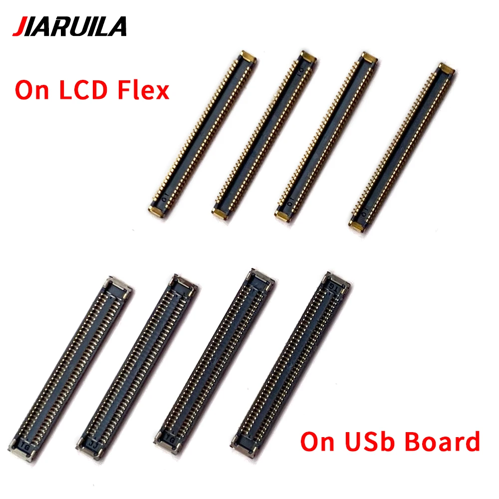 LCD Display Main Board Flex FPC Connector For Samsung A11 A115 A115F A31 A41 A51 A71 USB Charger Charging Plug 34 Pin -78 Pin