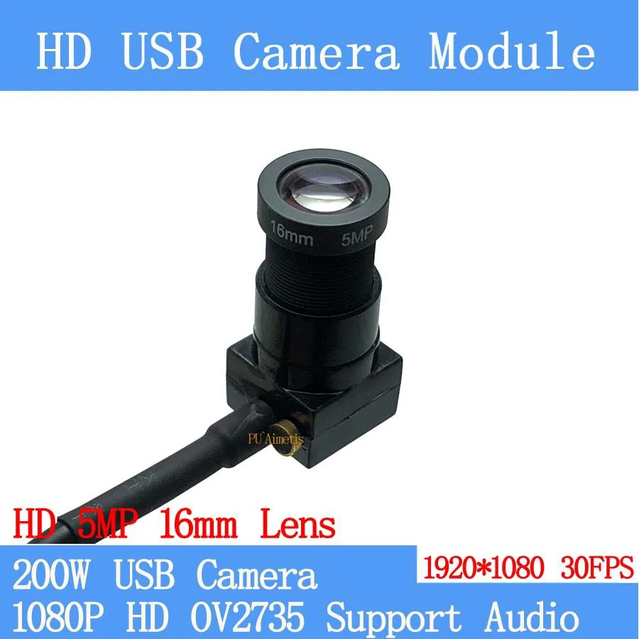 1080pフルhd-usbカメラモジュール-mjpeg-30fps高速ミニcctv-linux-uvc-androidウェブカメラ-ミニ監視カメラ-5mp-16mmレンズ