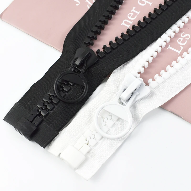 1Pc 60-800cm Extra Large 20# Resin Zipper Down Jacket Open-End Zippers Tent Replaceable Separable Long Zip Repair Sewing Zips