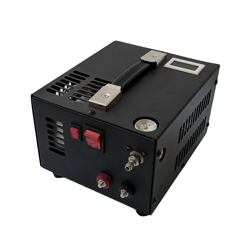 Simple Model 12V Portable 4500 PSI Air Compressor High Pressure PCP Pump With Converter and Filter view 5
