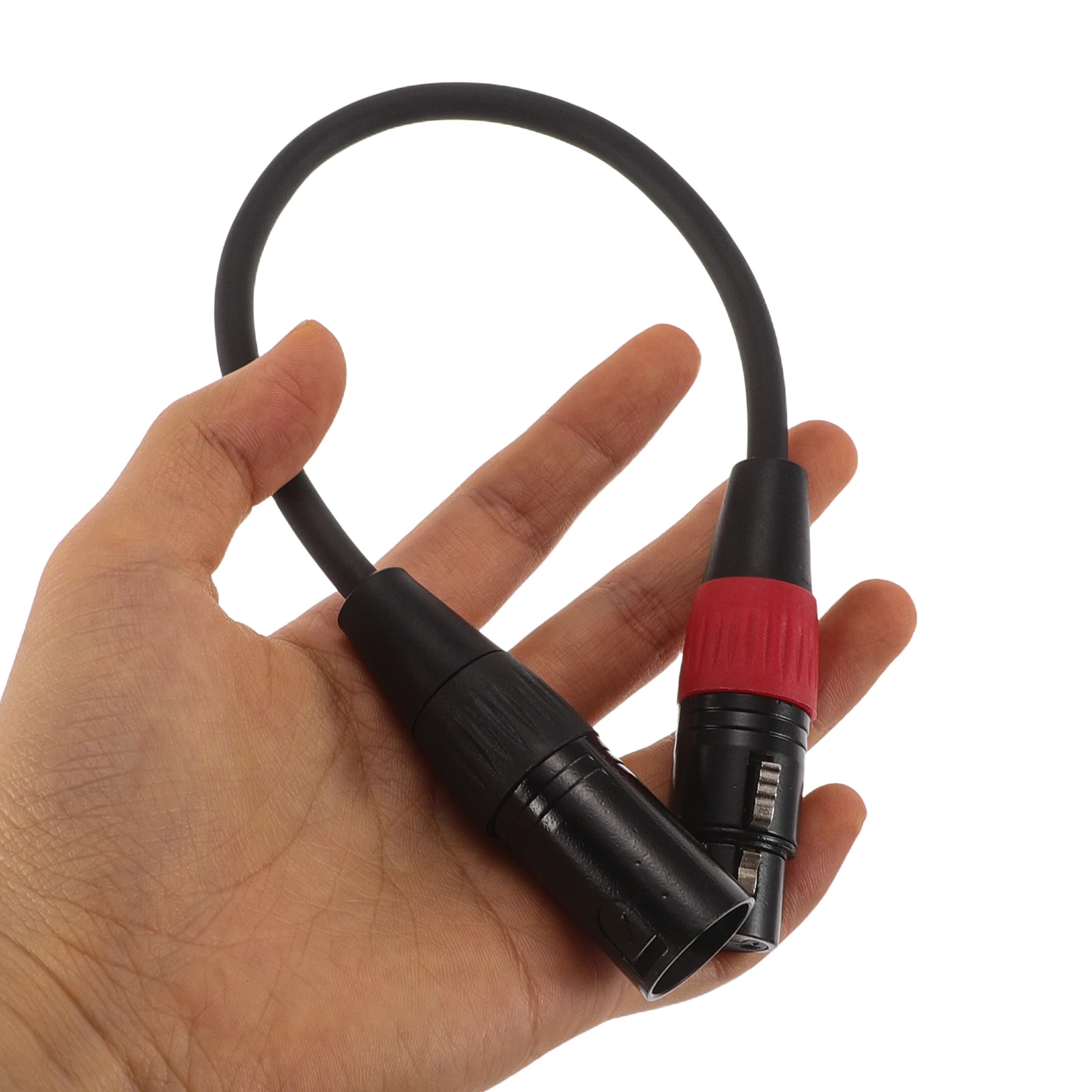 

Xlr 3-Pin Female To 5-Pin Male Audio Adapter Cable 0.3M Balanced Microphone Converter For Studio Pa System Xlr 3F To 5M Cable