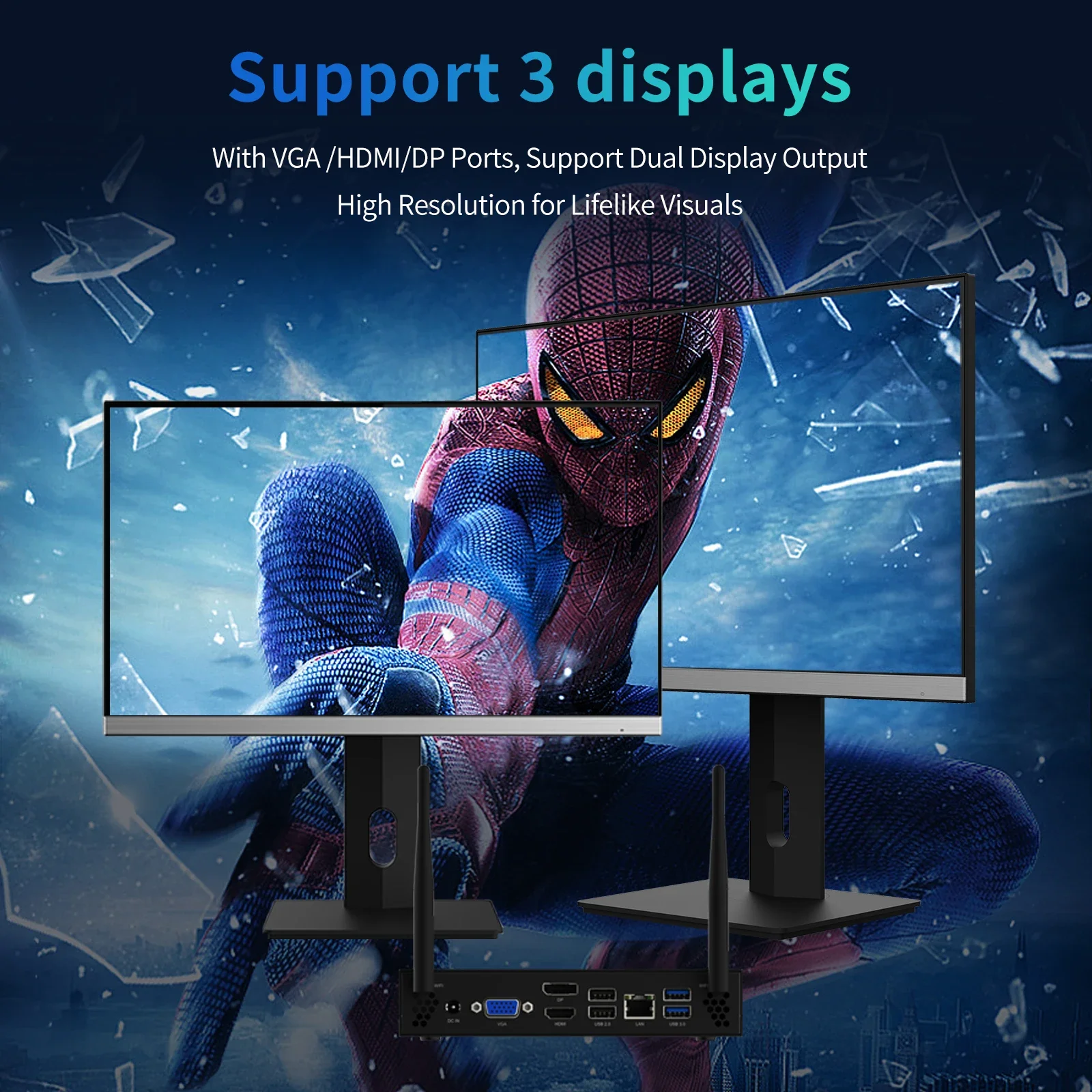 مصنع ذو نوعية جيدة مباشرة أجهزة الكمبيوتر المكتبية DDR4 مع ذاكرة الوصول العشوائي 4 جيجابايت لأجهزة الكمبيوتر التي تعمل بنظام التشغيل Windows 10 11 Mini #3