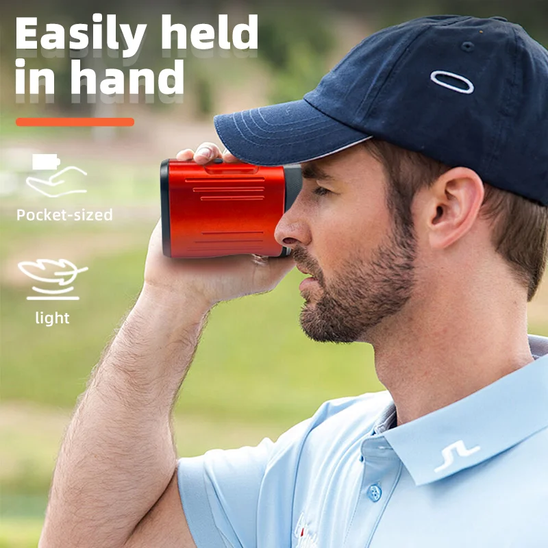 Telémetro de Golf Bingm, medidor de distancia láser, telémetro de Golf con magnetismo recargable