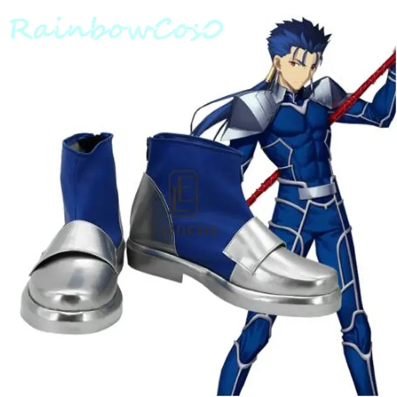 

Fate/Stay Night Lancer Cu Chulainn Обувь для косплея Сапоги RainbowCos0 Рождественская игра Аниме Хэллоуин