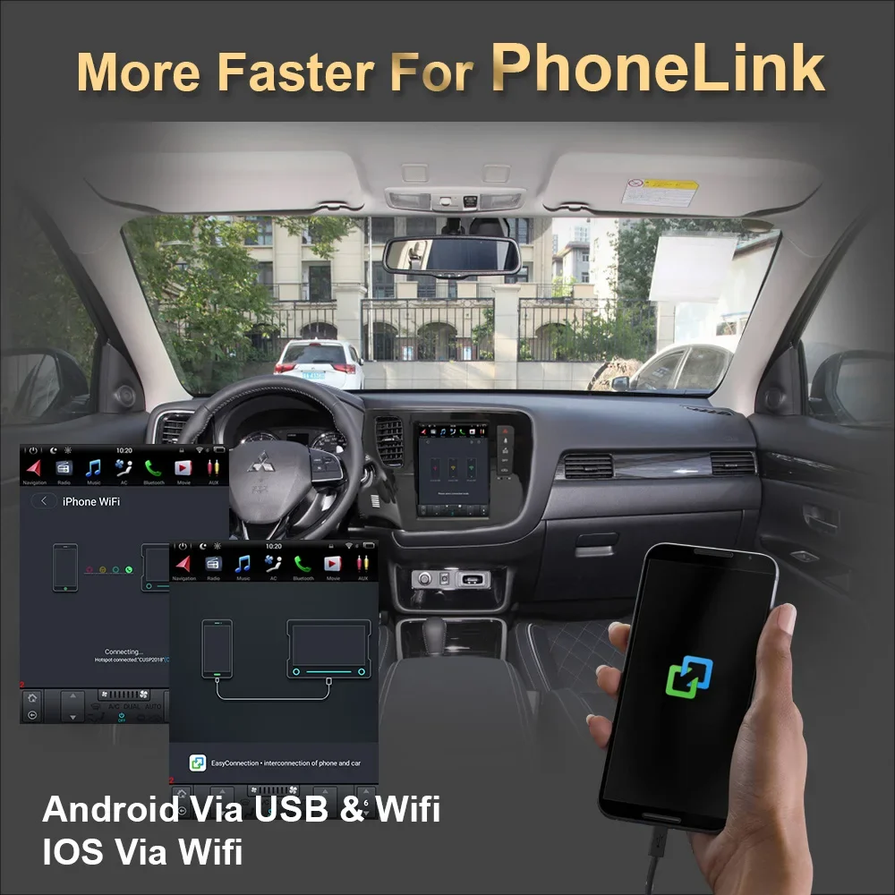 Android 11 Car GPS Navigation 10.4