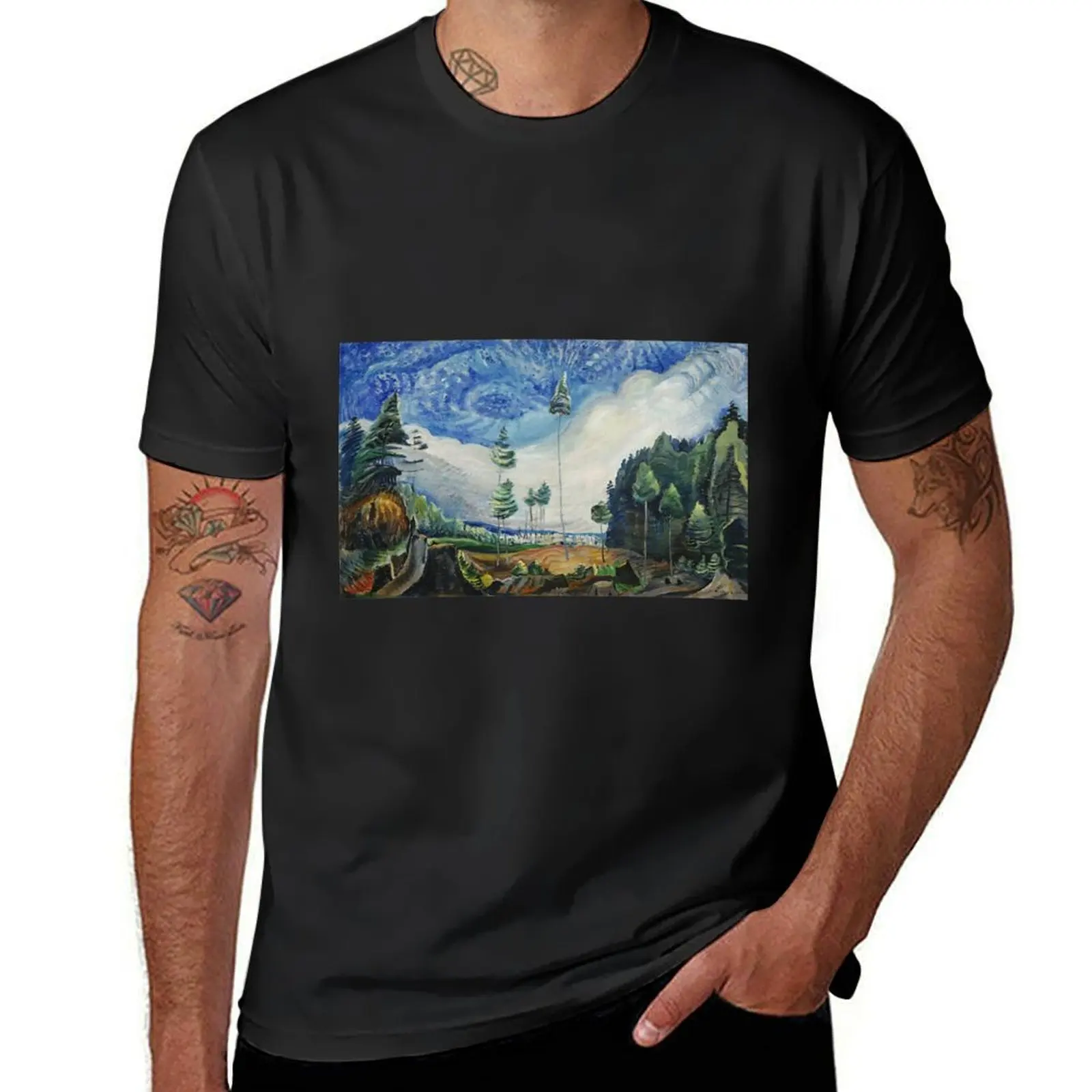 Emily Carr T-Shirt aesthetic clothes Aesthetic clothing sports fans sublime t shirts men