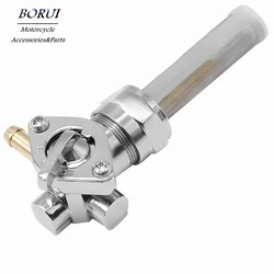 Fuel Petcock Tank Cock Valve Switch for Left Outlet Petcock 22mm Harley Davidson Sportster 883 1000 62167-81 62163-75
