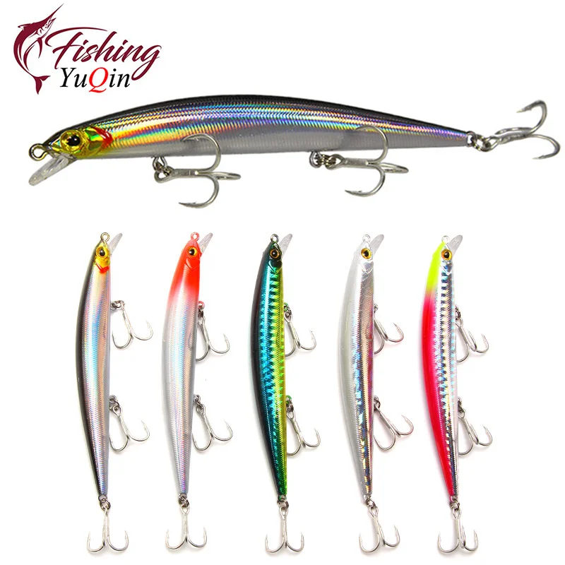 1pcs Fishing Lures 11.5cm/11g Minnow Lure Rattling High Quality Hard Bait Crankbait Wobbler Fishing Tackle Leurre Peche for Pike