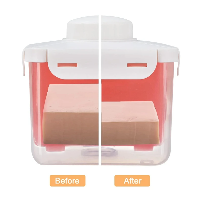 Tofu Press Dishwasher Safe, Adjustable Tofu Drainer, Vegan Tofu Presser For Removing Water From Tofu In 10-20Mins