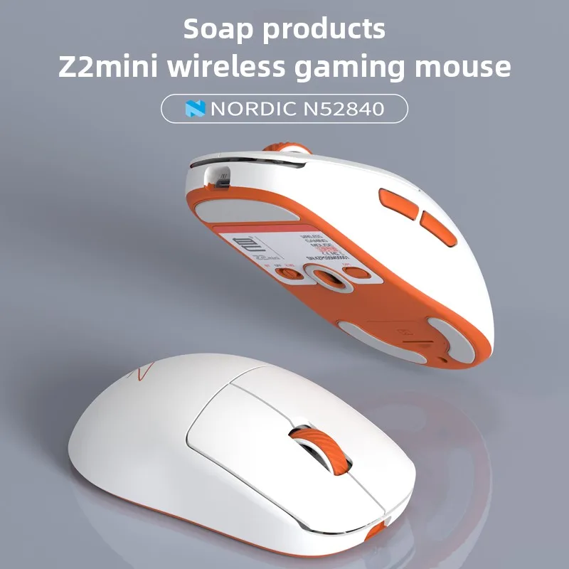 

Zaopin Z2 Mini Hot Swappable Wireless Gaming Mouse 4K 8K Nordic PAW3395 Ergonomic Esports Mice With Charging Dock Base PC
