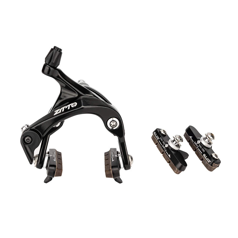 ZTTO Road Bike Brake Caliper AS7D Aluminum alloy Bicycle Side Pull Rim Brake Center Mount High Rigidity Improve Smoothness